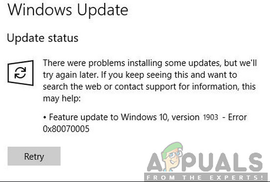 windows 10 update 0x80070003 10 pro version 1511, 10586