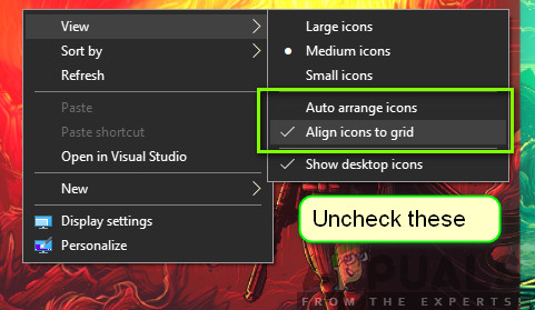 Changing Personalization Settings