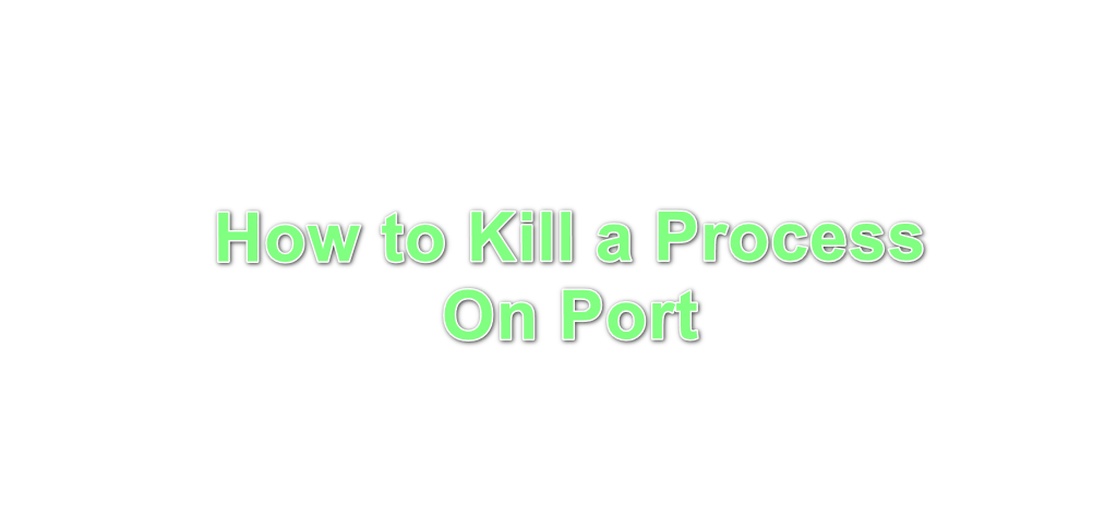 mac terminal find and kill port