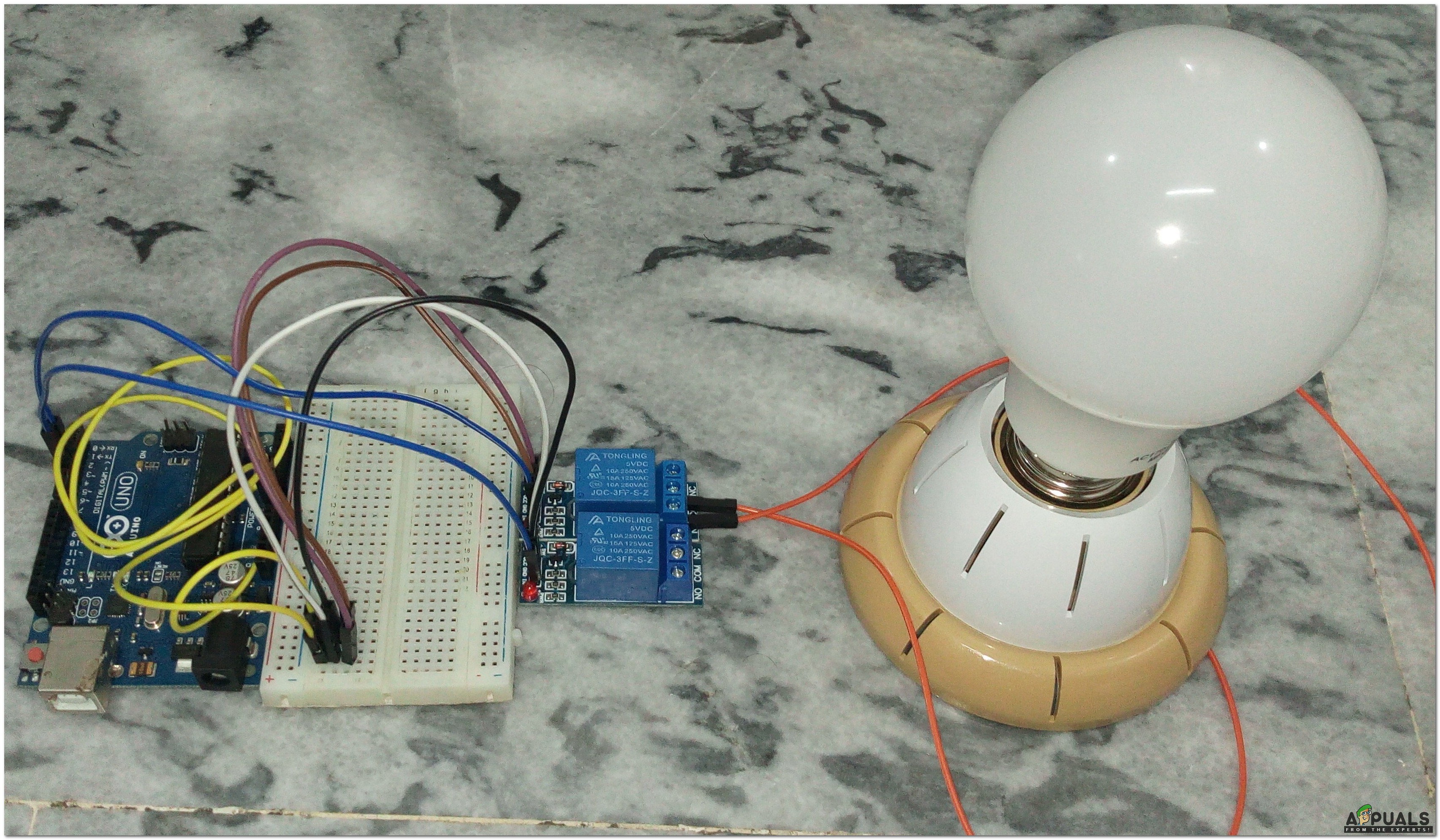 How To Control Electrical Appliances At Home Using Arduino And 4 Relay ...