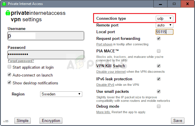 private internet access installer wont install