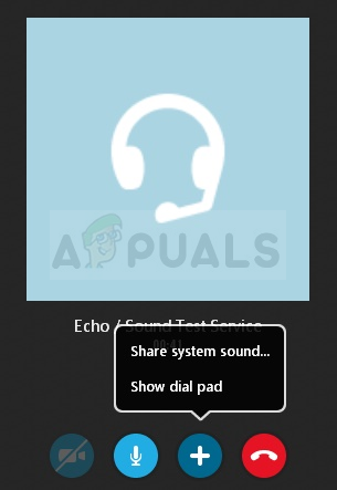 skype share screen audio not working