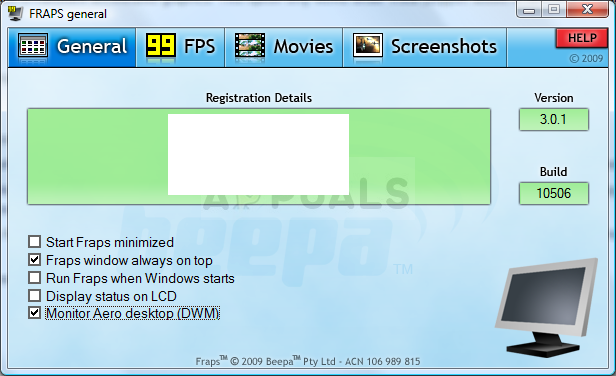 How To Fix The Fraps Not Showing Fps On Windows Appuals Com - how to make a roblox movie using fraps