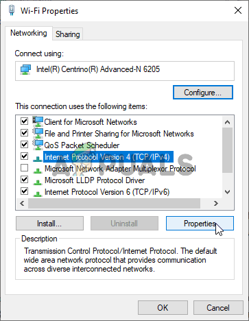 Setting a Static IP Address