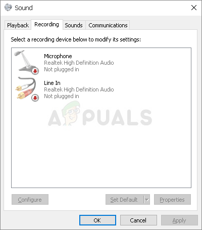 stereo mix not picking up audio windows 10