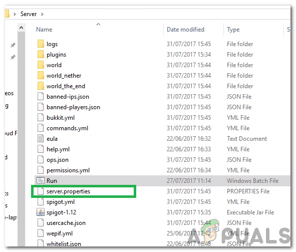 How To Fix Failed To Bind To Port Error On Minecraft Appuals Com