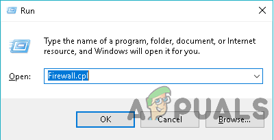 Opening Windows Firewall from Run