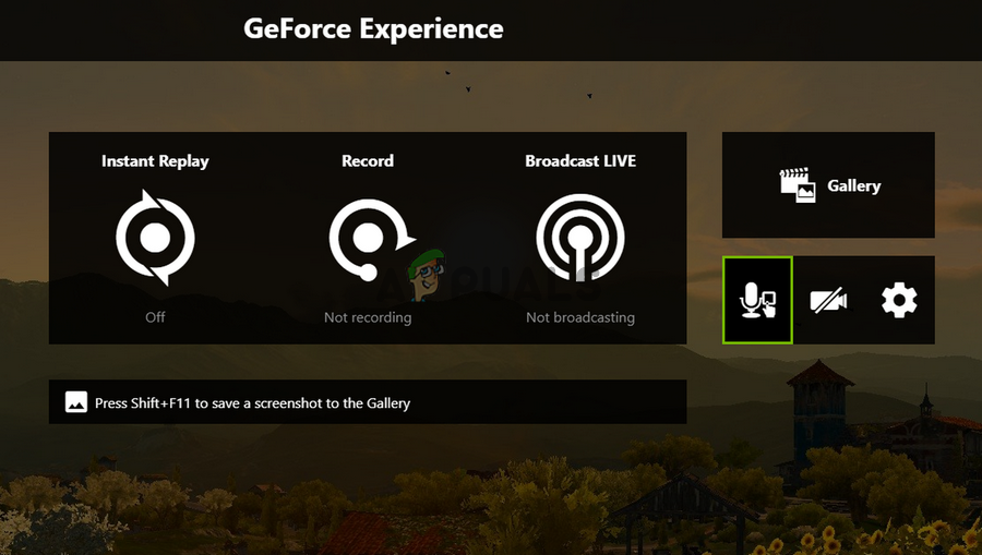 geforce experience shortcut