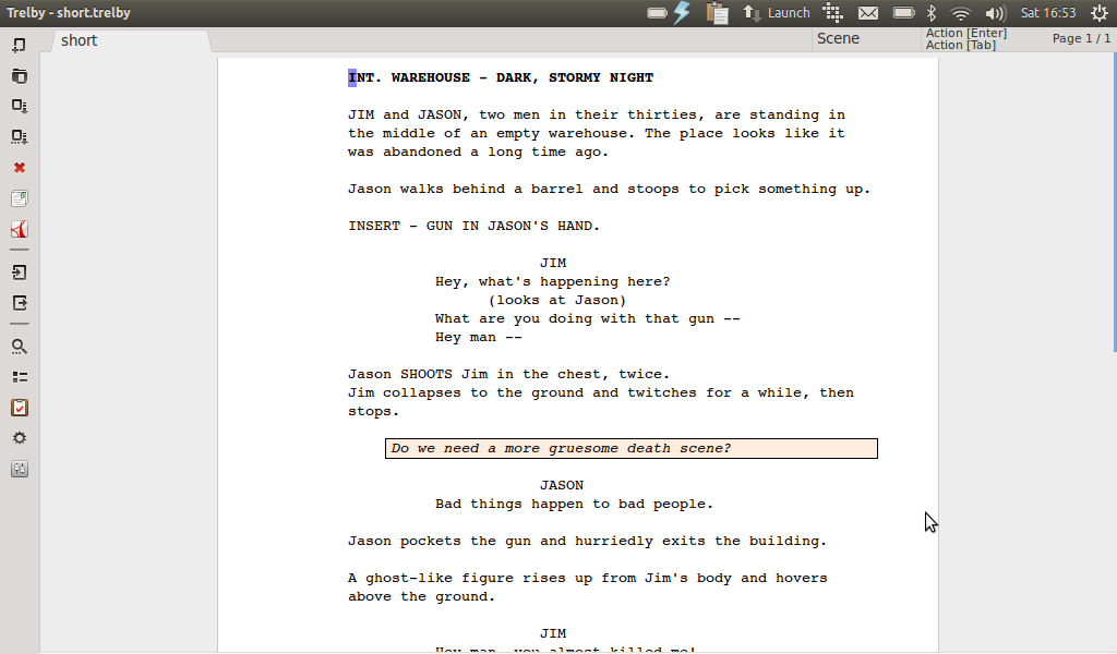 screenplay storyboard program windows 10