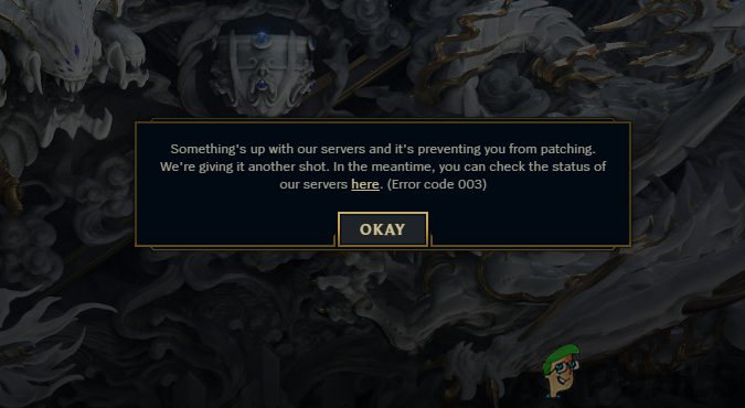 League Of Legends Won T Play Due To Server Errors Use These Fixes Appuals Com