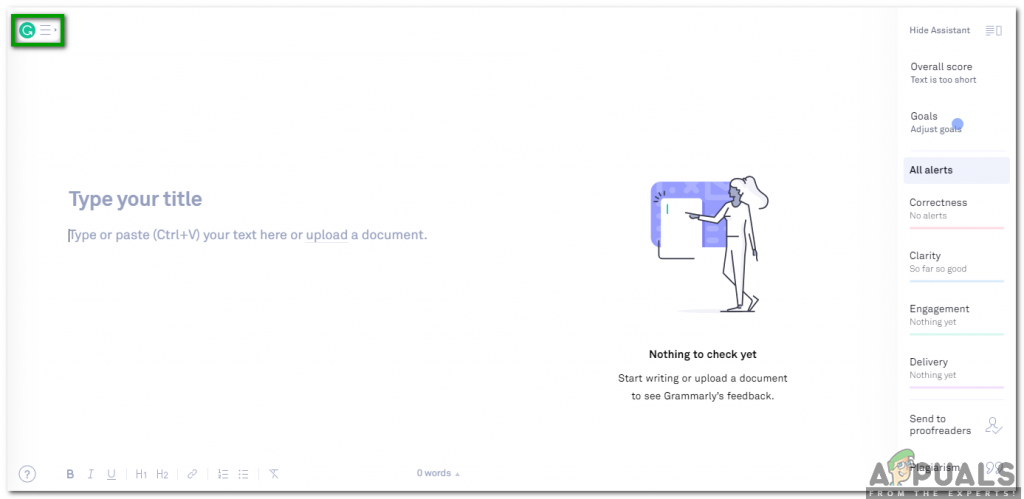 grammarly is not working grammarly is not working
