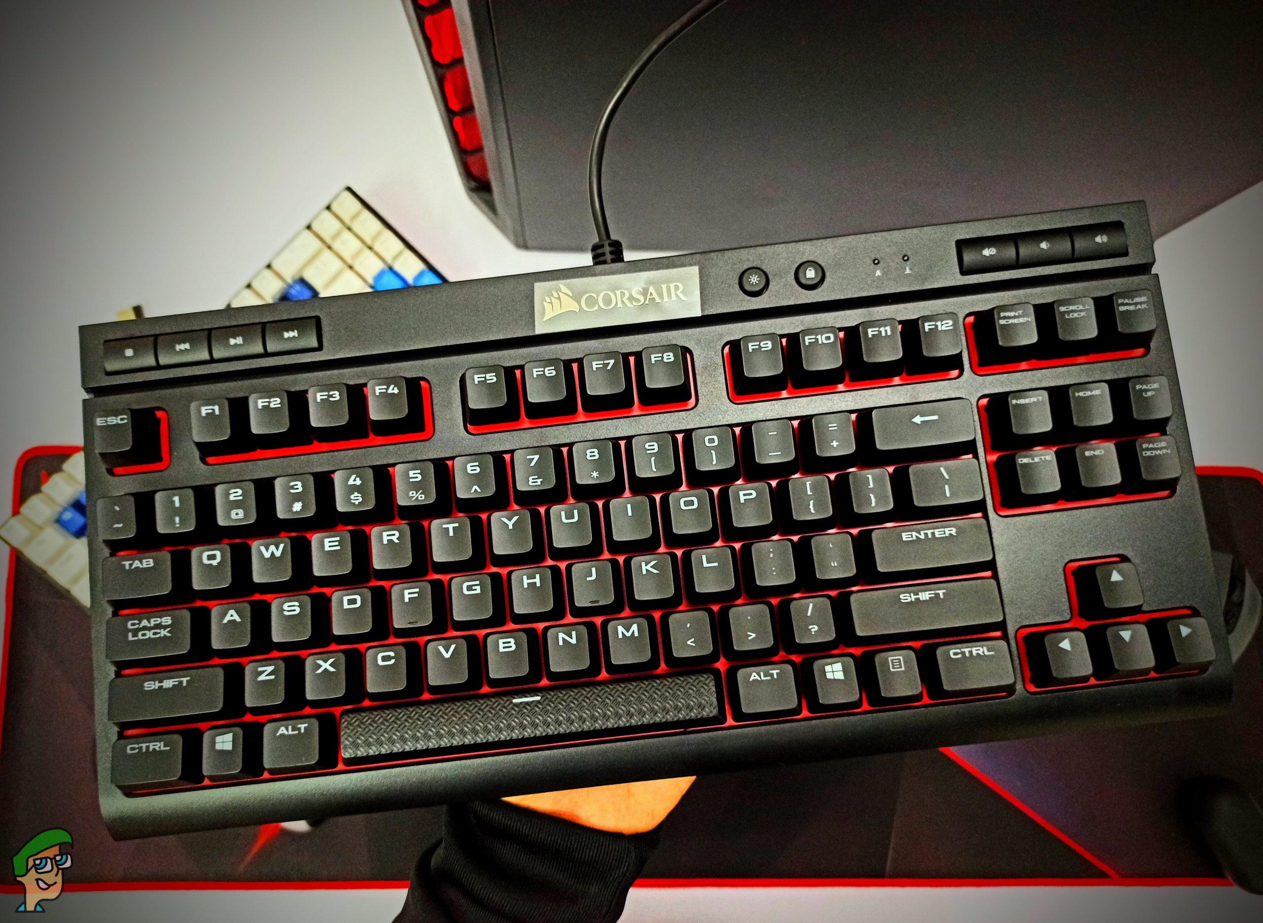 Corsair K63 Compact Mechanical Gaming Keyboard Review Appuals Com