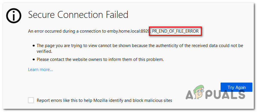 firefox your connection is not secure every website