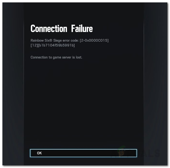 Connection Failed Error Code 90