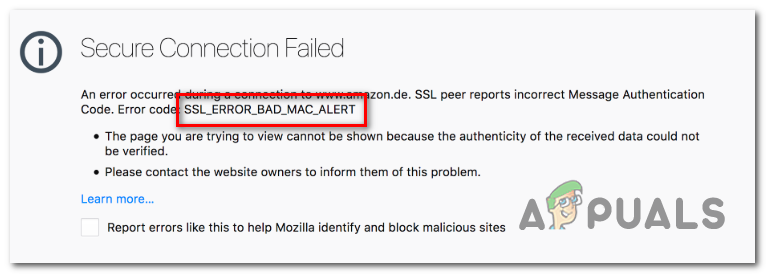 mozilla firefox for mac certificate error
