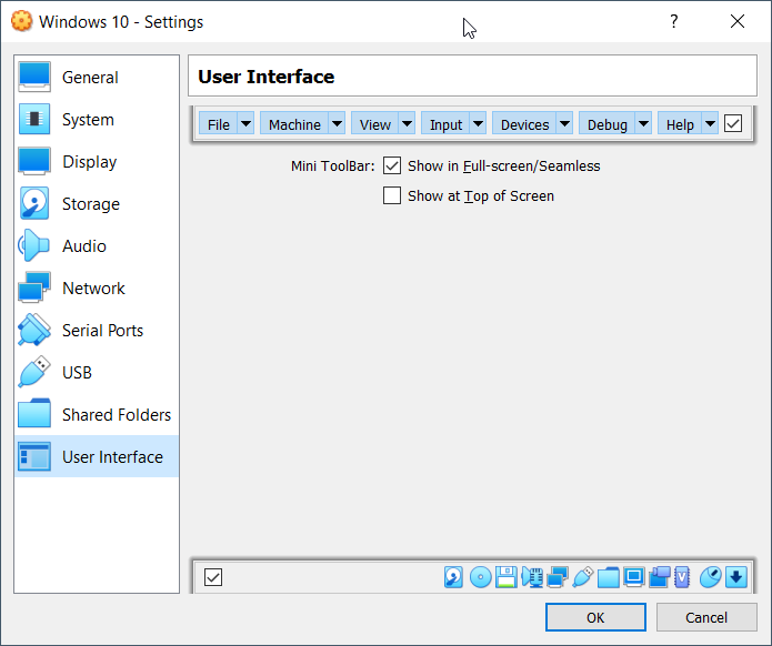 oracle vm virtualbox network settings with usb port