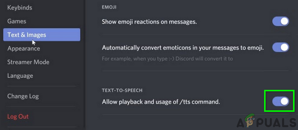 Fix Discord Tts Text To Speech Not Working Appuals Com