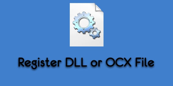 install ocx files