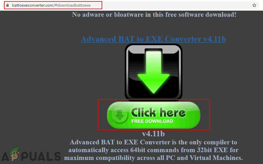 Converting Batch Files .BAT to Executables .EXE