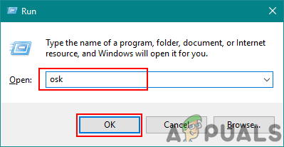 Opening On-Screen Keyboard through Run