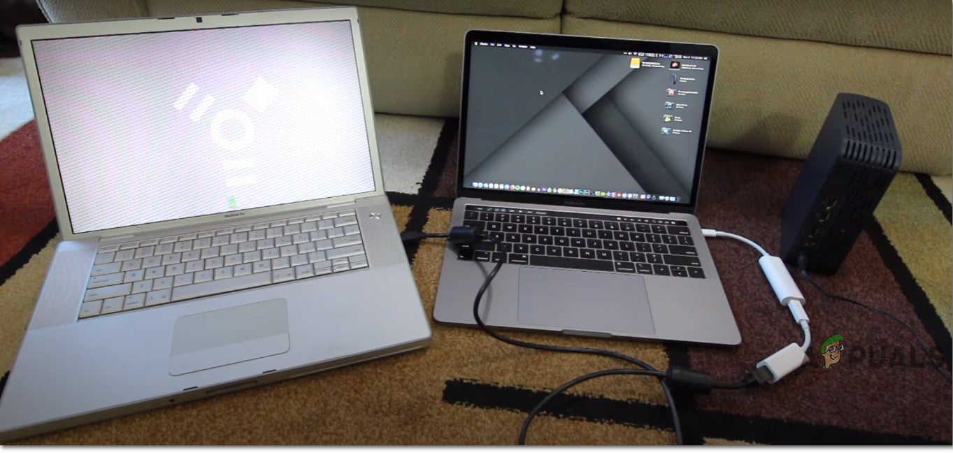 how to boot mac in target disk mode