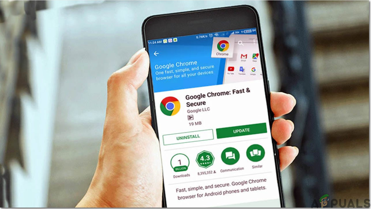 how to set google chrome as default on android