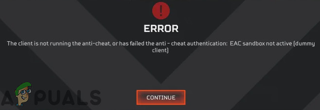 Anti cheat game wont start game