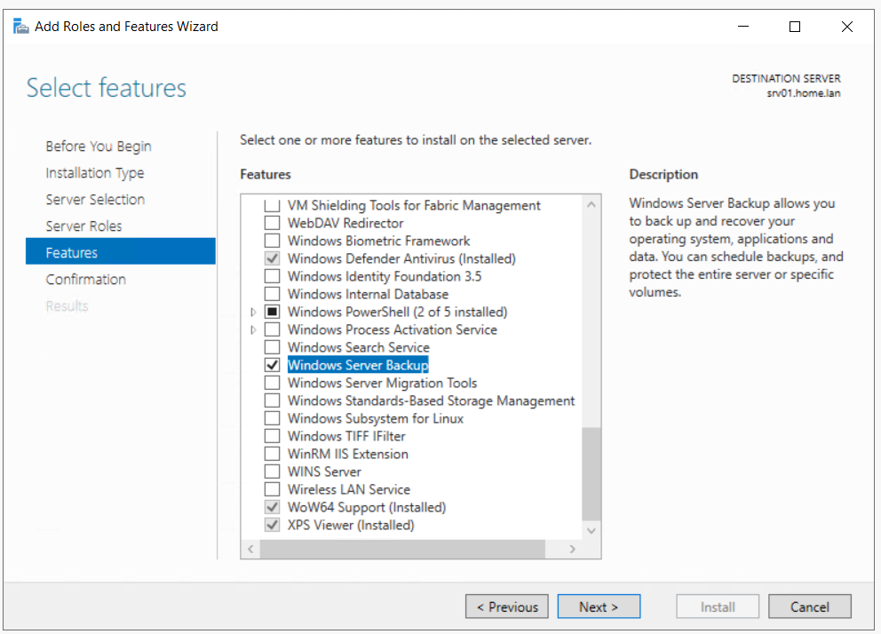 fusion Takt Synes How to Perform Backup and Restore in Windows Server 2019