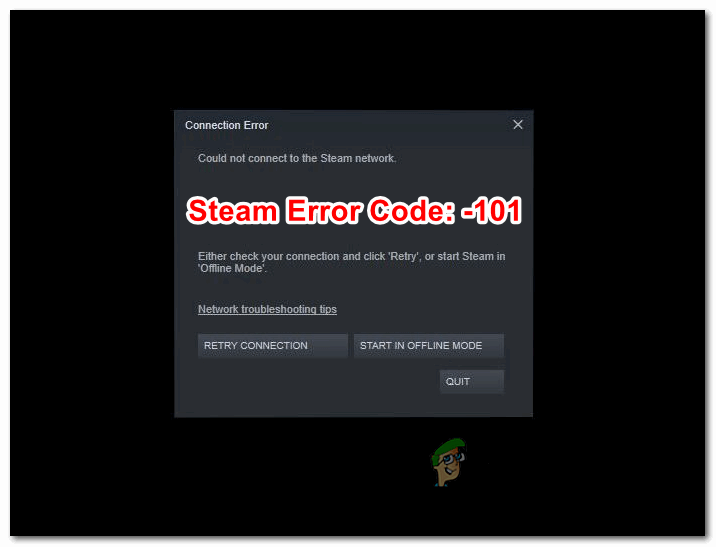 How to Fix Steam 'Error Code: -101'