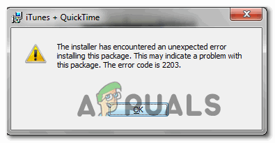Fortnite Error Code 2203 Fix Error Code 2203 When Installing A Program Appuals Com