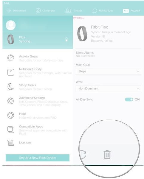fitbit not updating