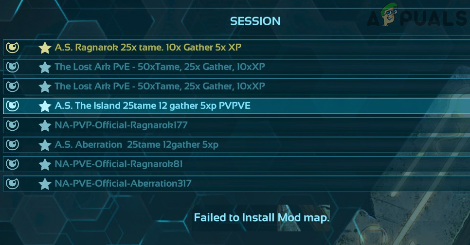 Fix Failed To Install Mod Map In Ark Appuals Com