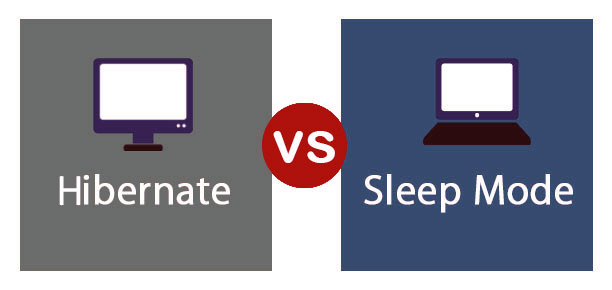 hibernate vs sleep windows 10