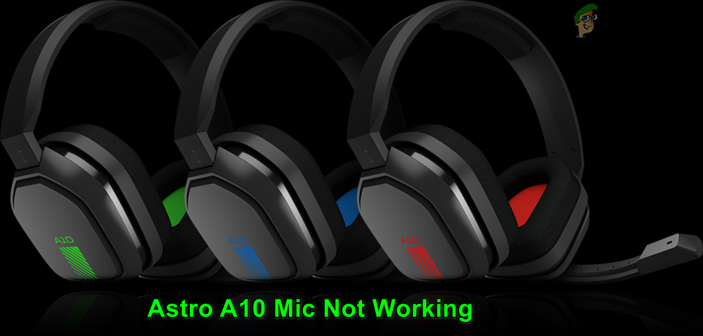 astro a10 headset mic not working ps4