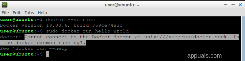  FIX Cannot Connect To The Docker Daemon At unix var run docker 