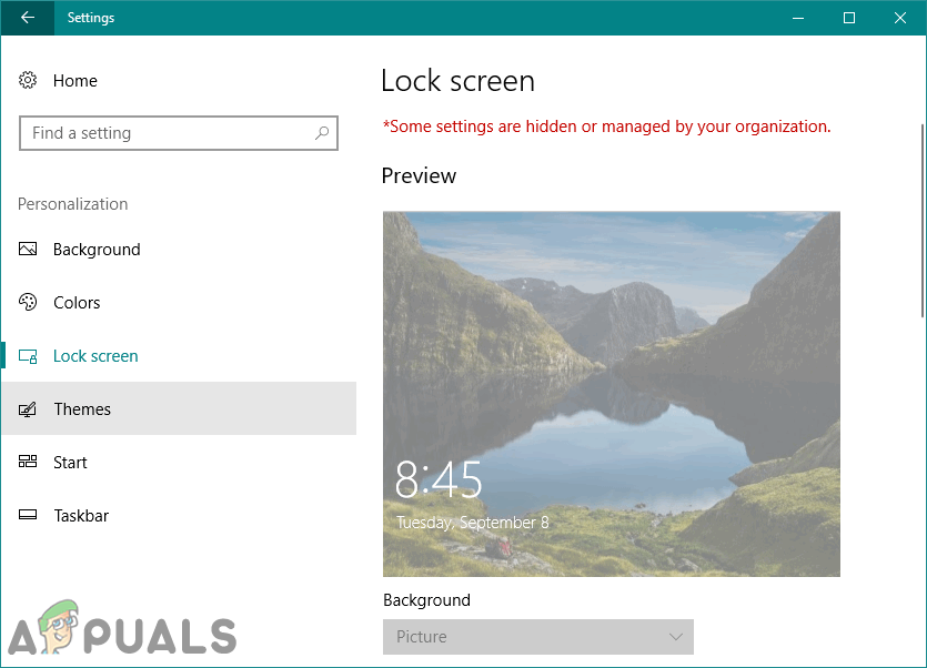 How to Prevent Users from Changing Lock Screen and Logon Image in