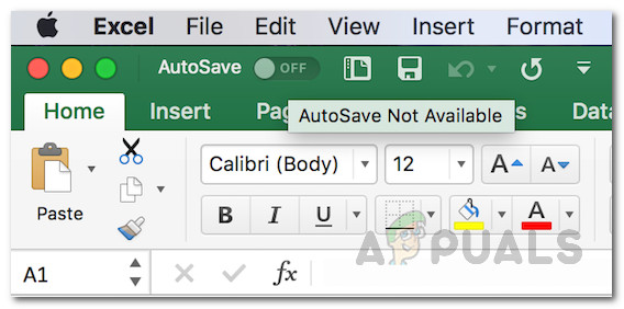 turn on autosave for a office mac