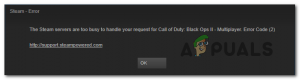 How to Fix Steam Error Code 2 (Servers are Too Busy)
