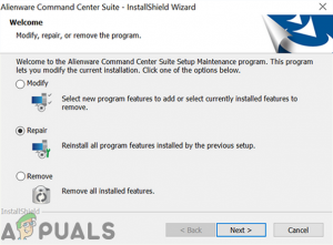 Fix: Alienware Command Center not Working