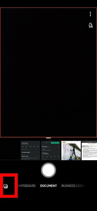 Open images in Office Lens