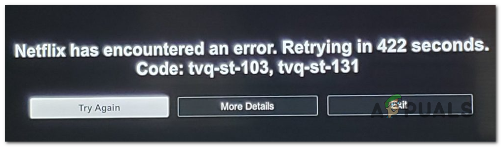 Tvq St 103 Tvq St 131 Netflix Error - what does error code 103 mean on roblox xbox one