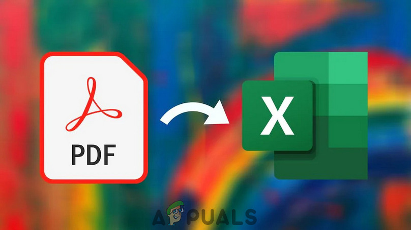 exporting data from a pdf to excel