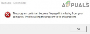 How To Fix Ffmpeg Dll Is Missing Appuals Com