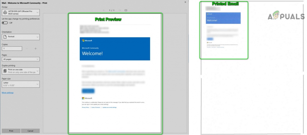 the mail print edition app not working