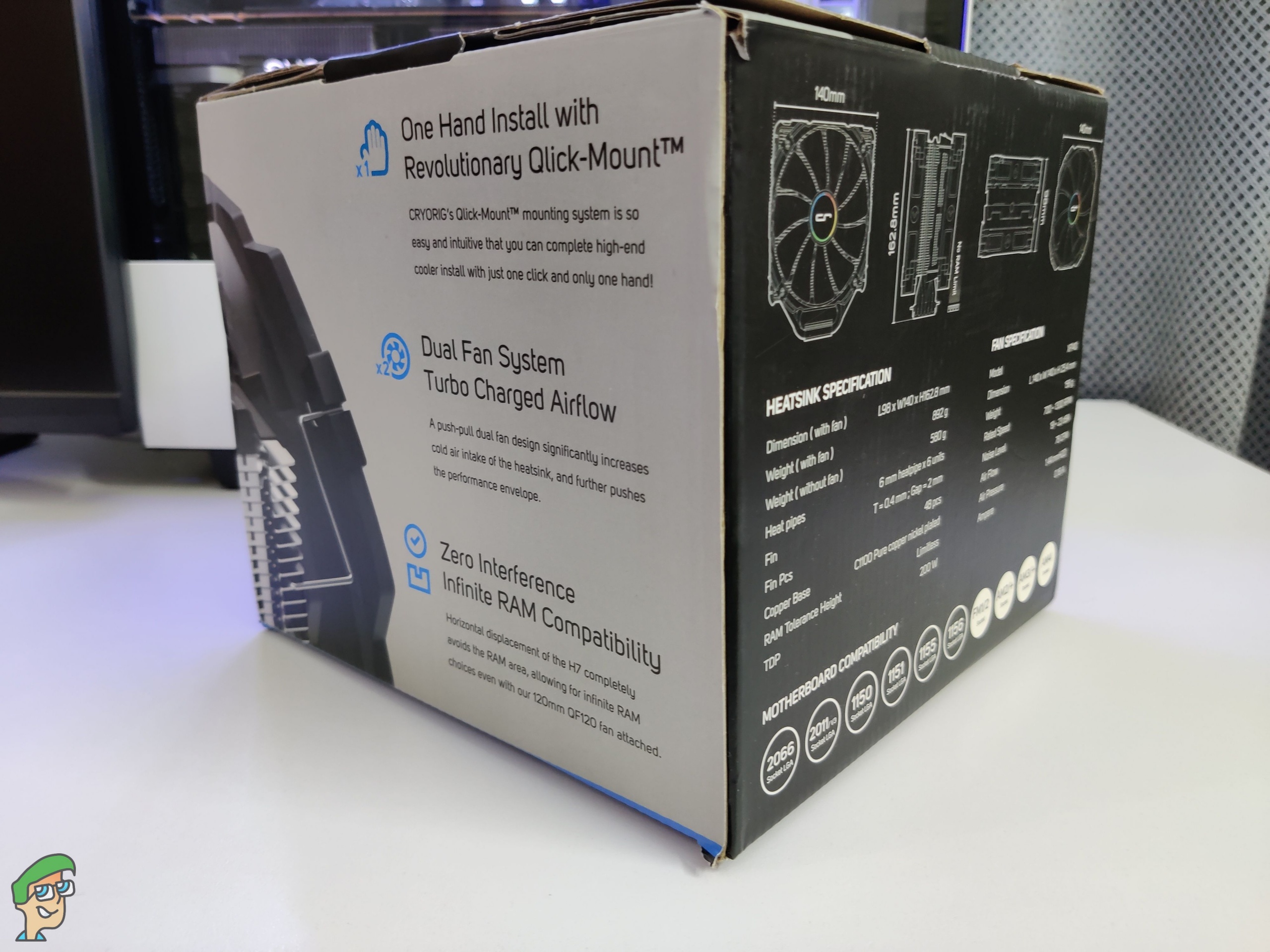 Cryorig R5 CPU Cooler Review