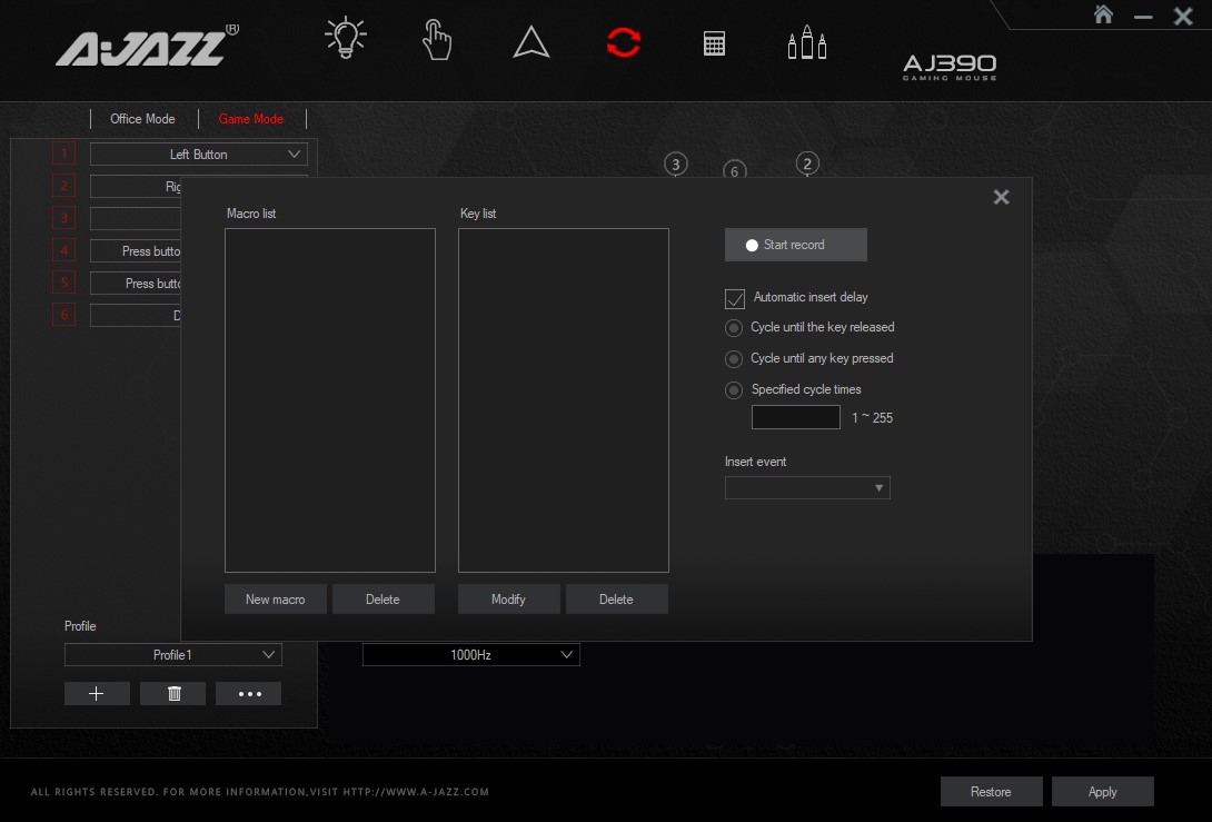 Ajazz AJ390 Lightweight Gaming Mouse Review