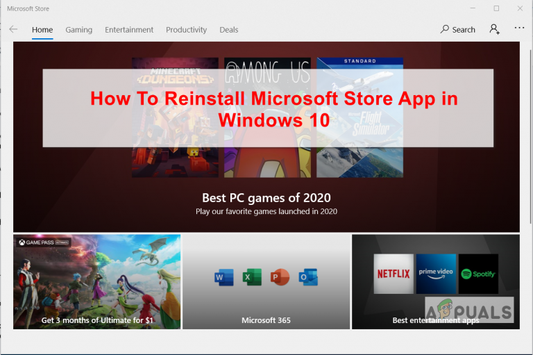 How To Reinstall a Microsoft Store App in Windows 10