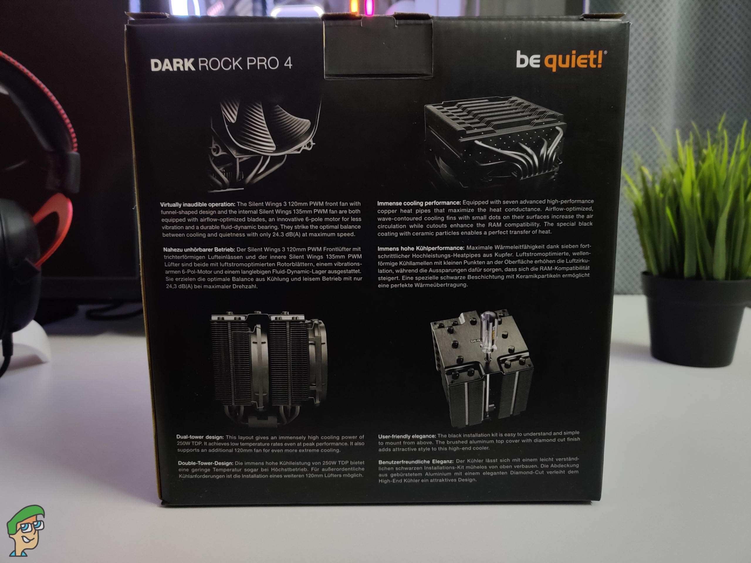 be Quiet! Dark Rock Pro 4 CPU Cooler Review