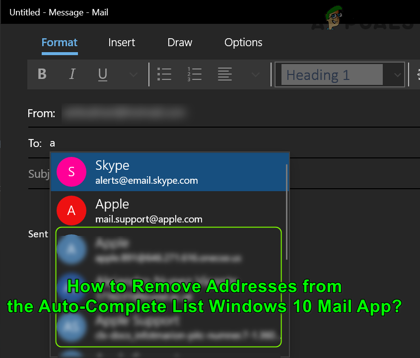 remove duplicate messages in windows 10 mail app