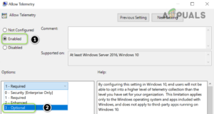 [FIX] Can't Change Diagnostic Data to 'Full' in Windows 10